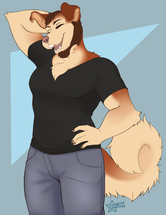 Flat Color Commission - Adam