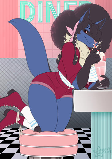 Flat Color - Ruka Milkshake Flat Color - Ruka Milkshake